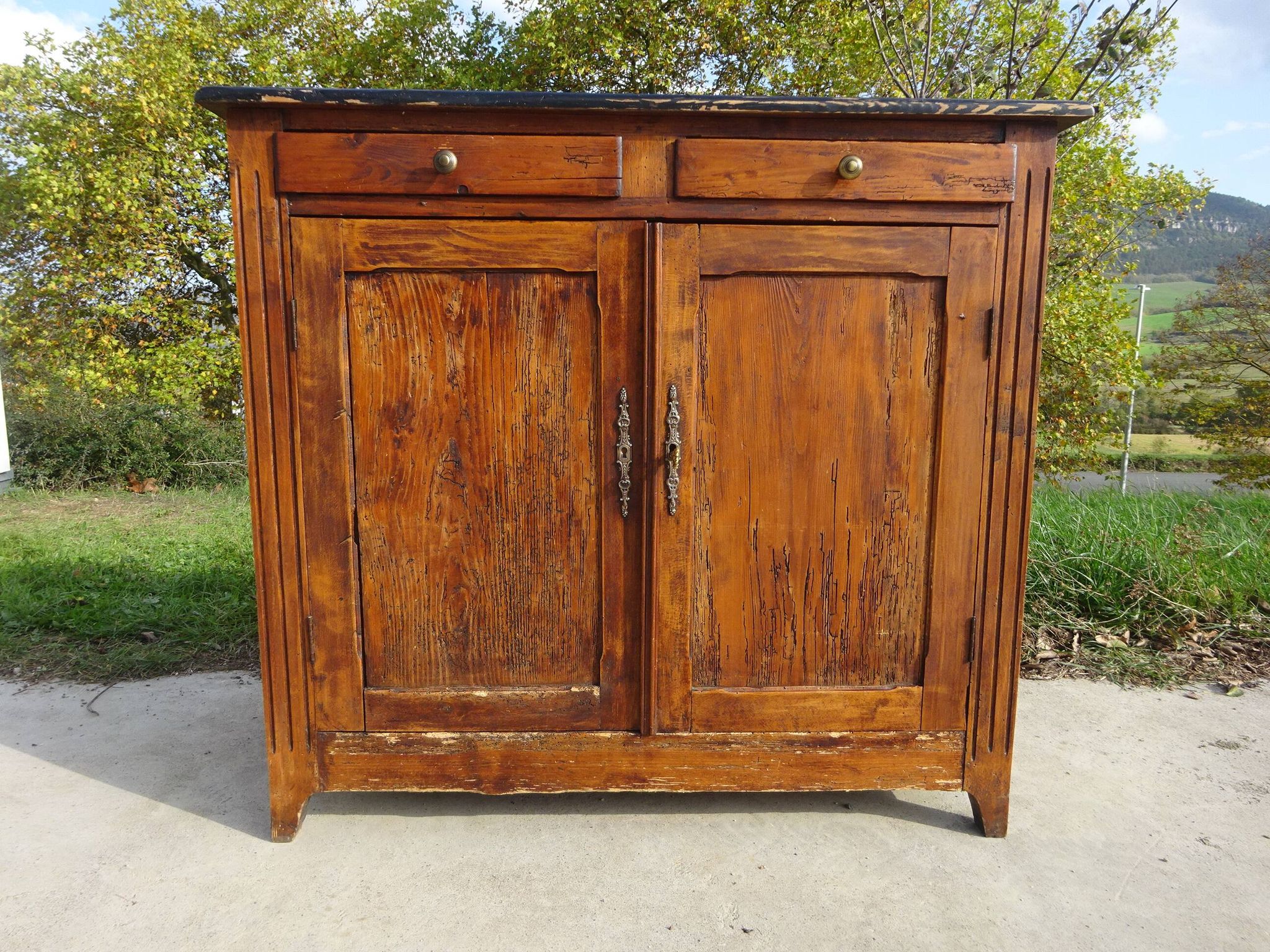 Old Parisian sideboard