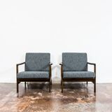 Pair of B7522 armchairs by Zenon Bączyk 1960's