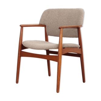 Oak armchair, Danish design, 1960s, designer: Ejner Larsen & Aksel Bender Madsen, production: Fritz