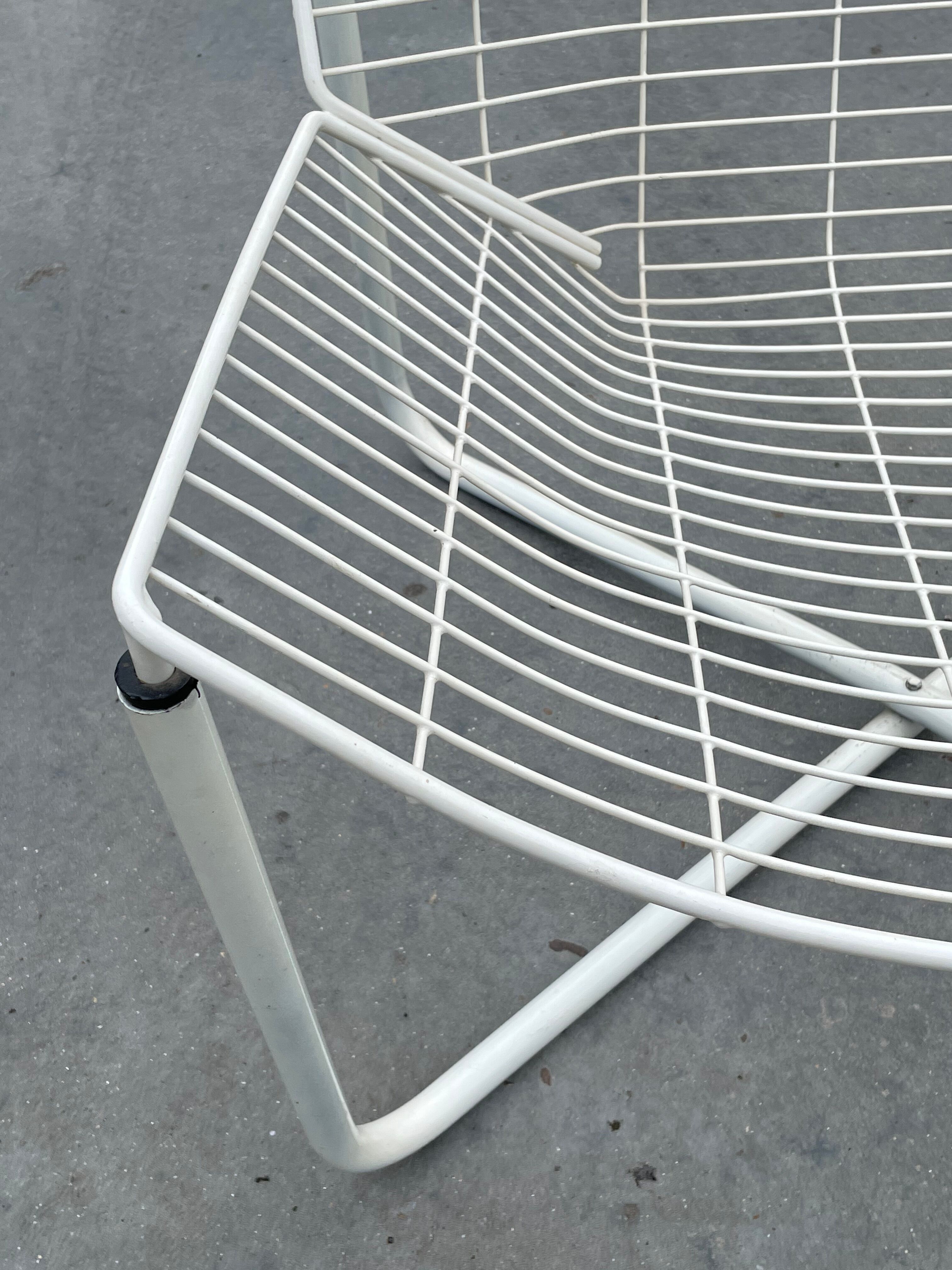 Vintage Niels Gammelgaard Jarpen chair white Ikea