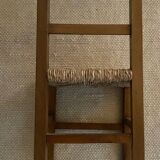 Rustic straw chair