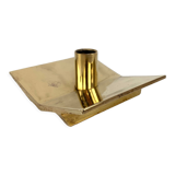 Scandinavian candle holder Model N°70 in brass, Pierre Forsell for Skultuna, 1960