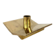 Scandinavian candle holder Model No. 70 in brass, Pierre Forsell for Skultuna, 1960