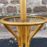 Baumann coat rack on vintage parrot stand 1960