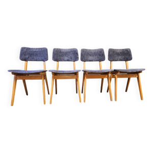 Set de 4 chaises scandinaves