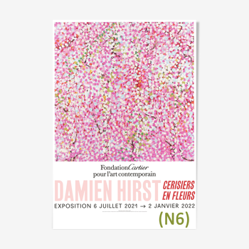 Damien Hirst exhibition poster