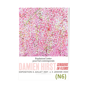Damien Hirst exhibition poster