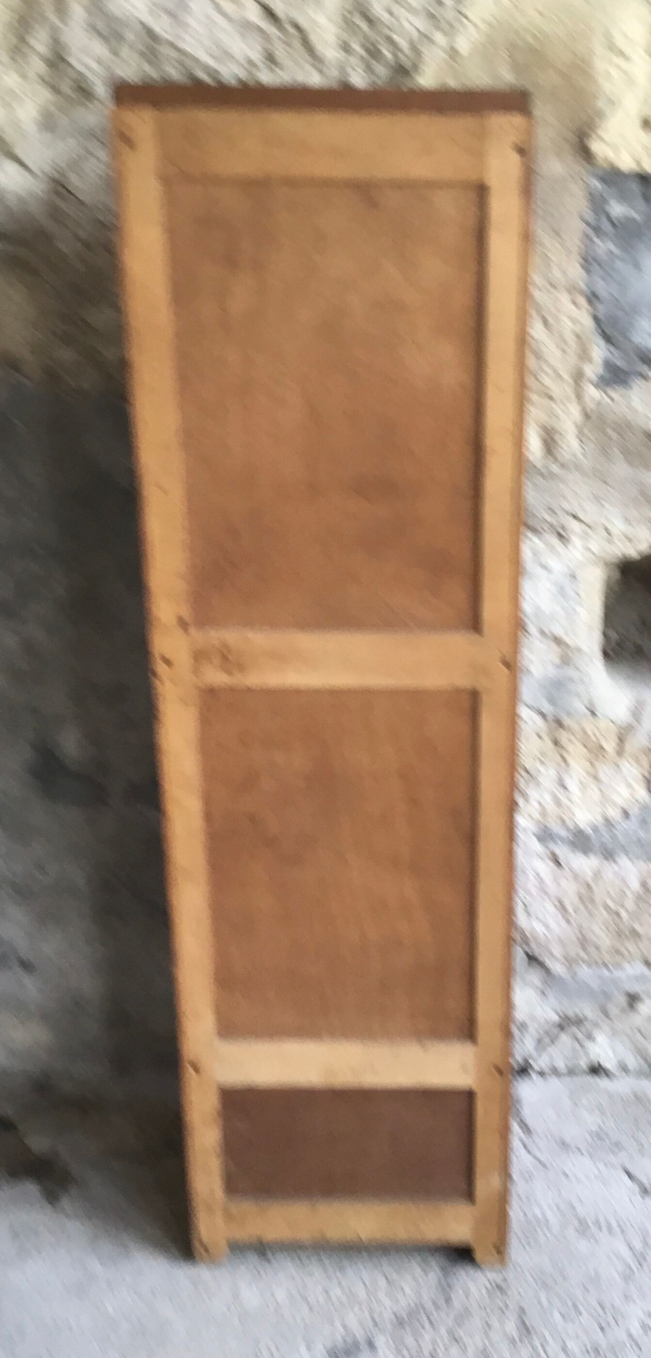 Radia oak curtain binder vintage 1950