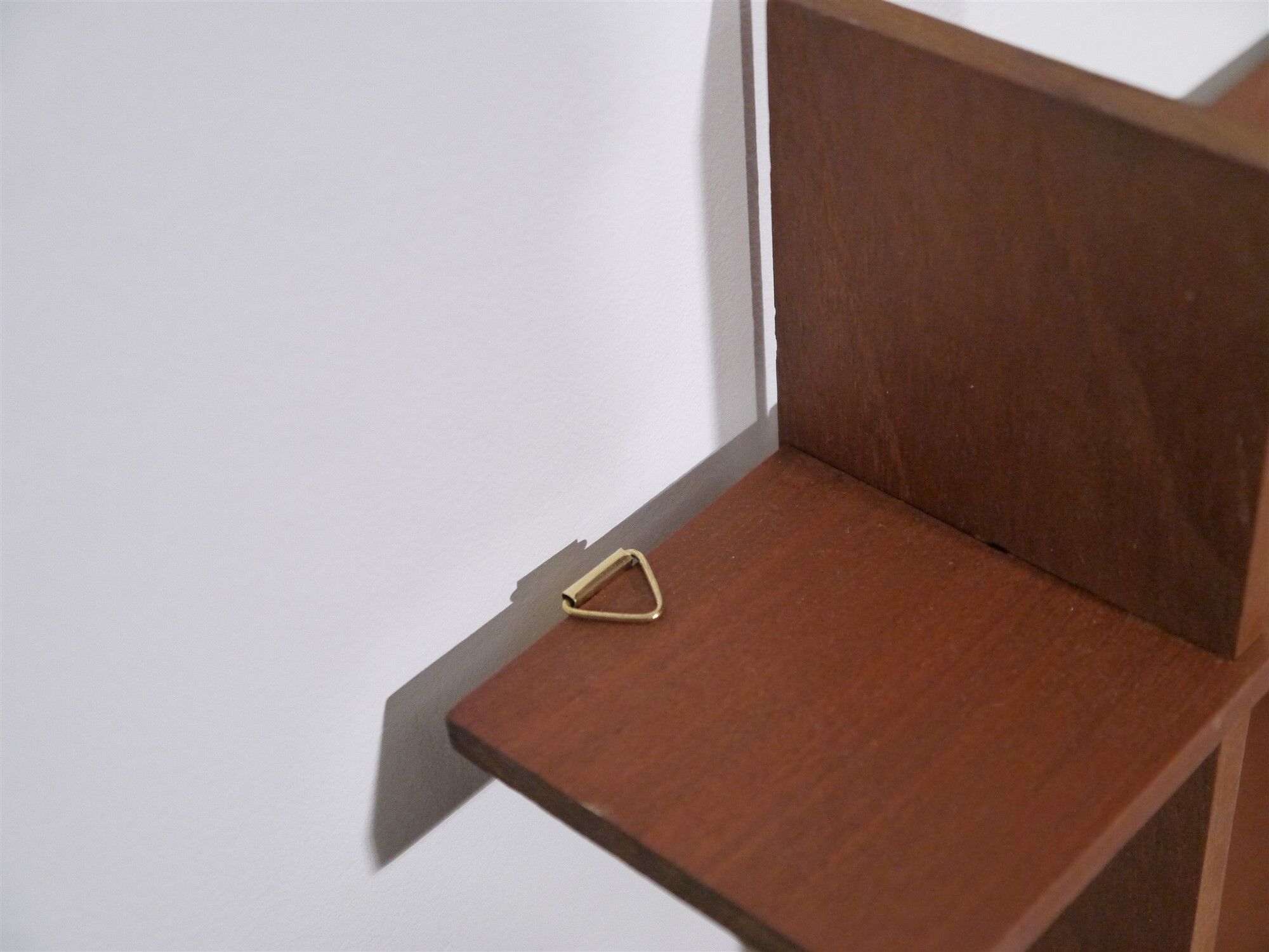 Scandinavian teak shelf