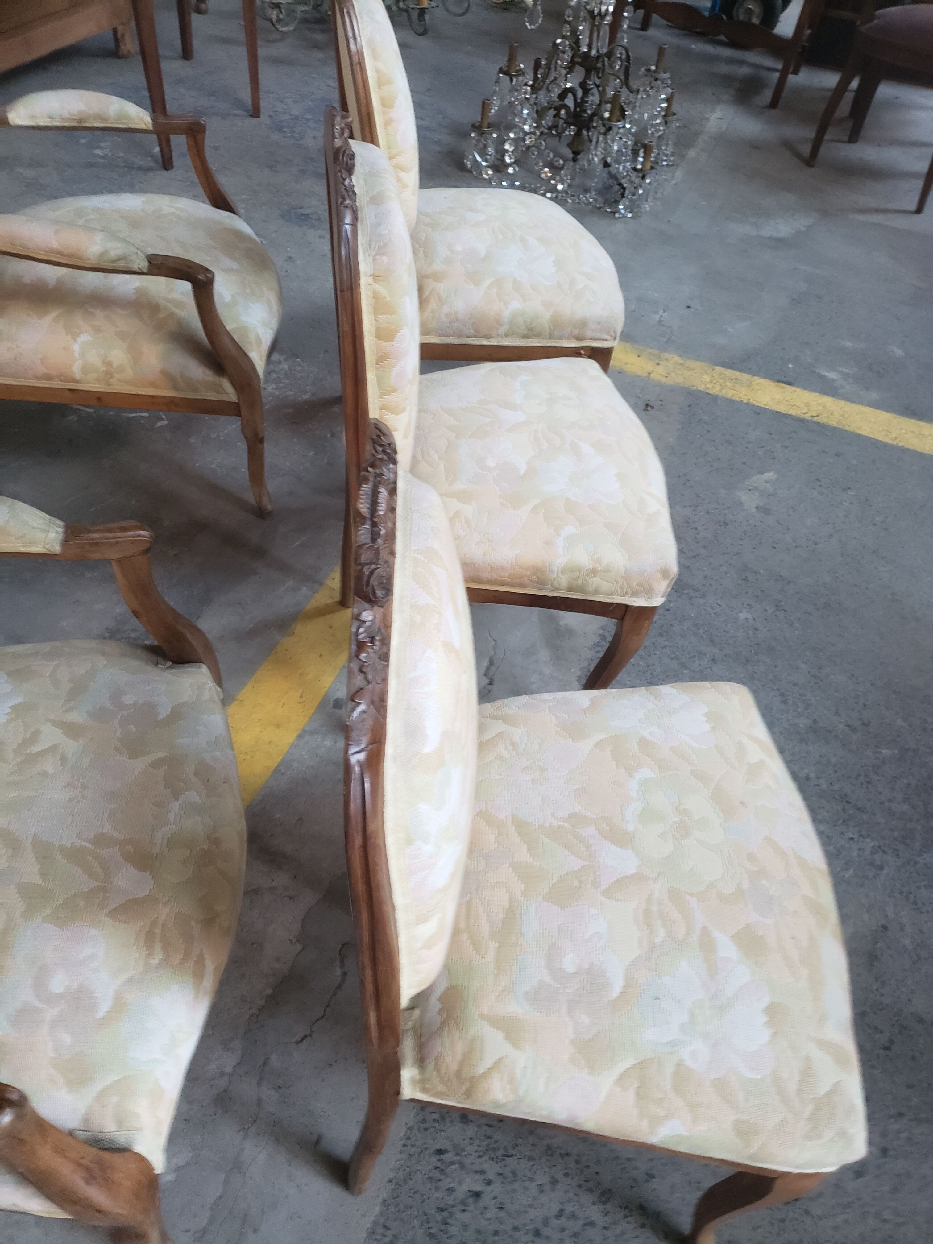 Salon 6 rooms Louis Philippe