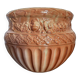 Digoin 19th century majolica ceramic pot cover
