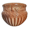 Digoin 19th century majolica ceramic pot cover