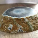 Pocket tray in natural agate stone