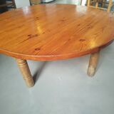 Large pine coffee table