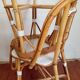 Set of 4 bistro chairs Maison Drucker from the 1990s.