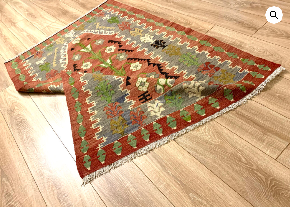 Turkish kilim carpet 150x102cm