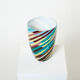 Laura de Santillana for Venini large vase blown glass Klee 1984