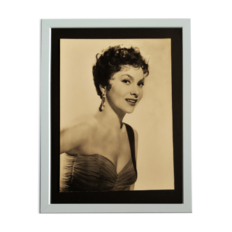 Original photograph of "Gina Lollobrigida" from 1960