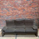 3-seater "Maralunga" sofa by Vico Magistretti