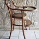 Chaise d'enfant haute cannée Thonet