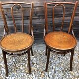 2 bistro chairs