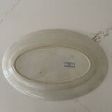 Sarreguemines U&C oval dish