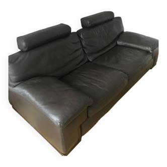 Roche Bobois leather sofa