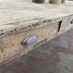 Large farmhouse coffee table with 8 drawers