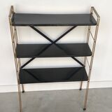 Shelf String metal on feet - vintage 1960