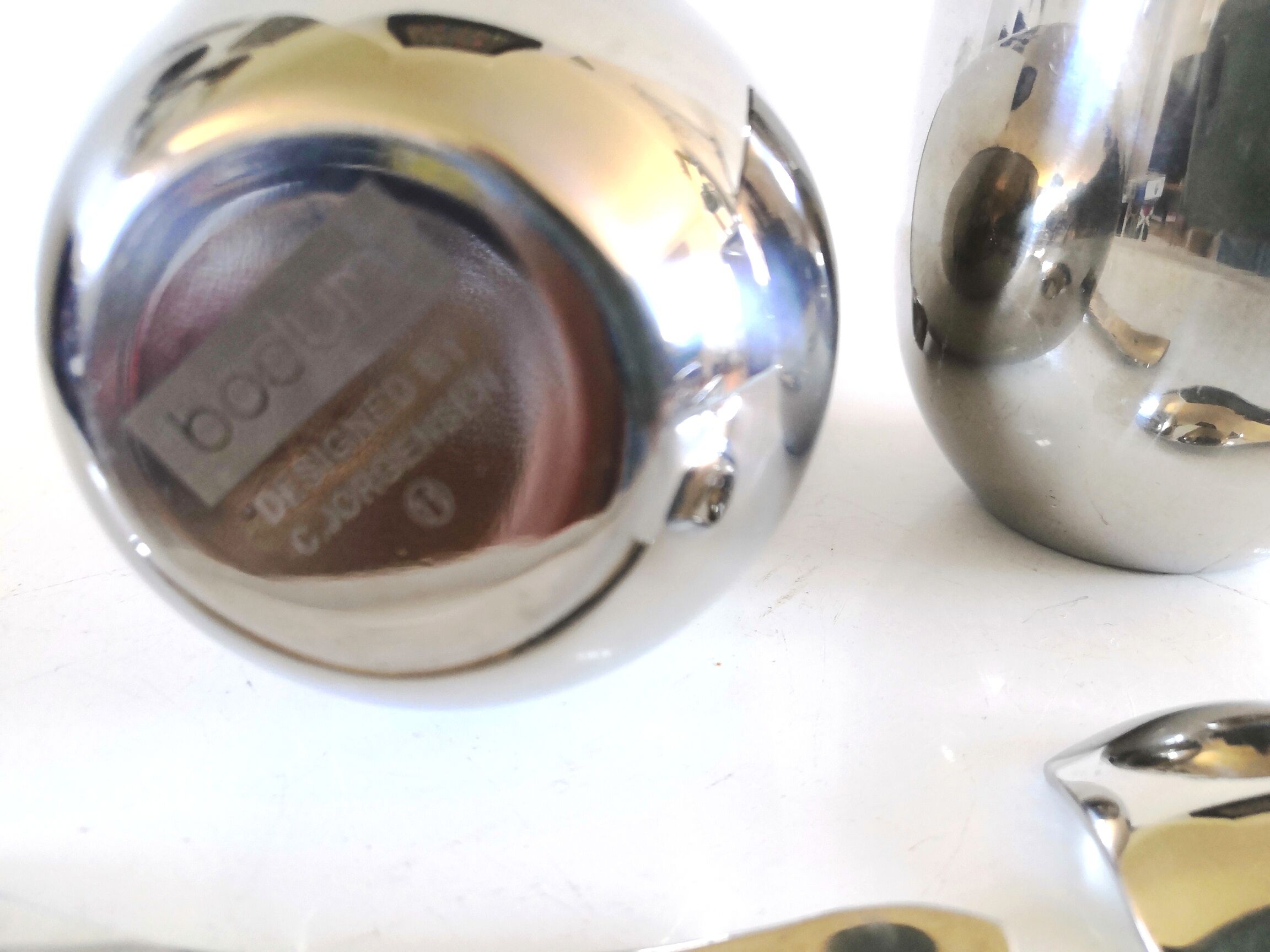 Bodum, 2 jars by Carsten Jorgensen and 3 spoons