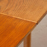 Teak and oak dining table by Jpoul m. Volther for Fdb