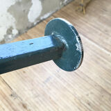 Handcrafted metal patinated bench