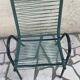 Pair of scoubidou armchairs