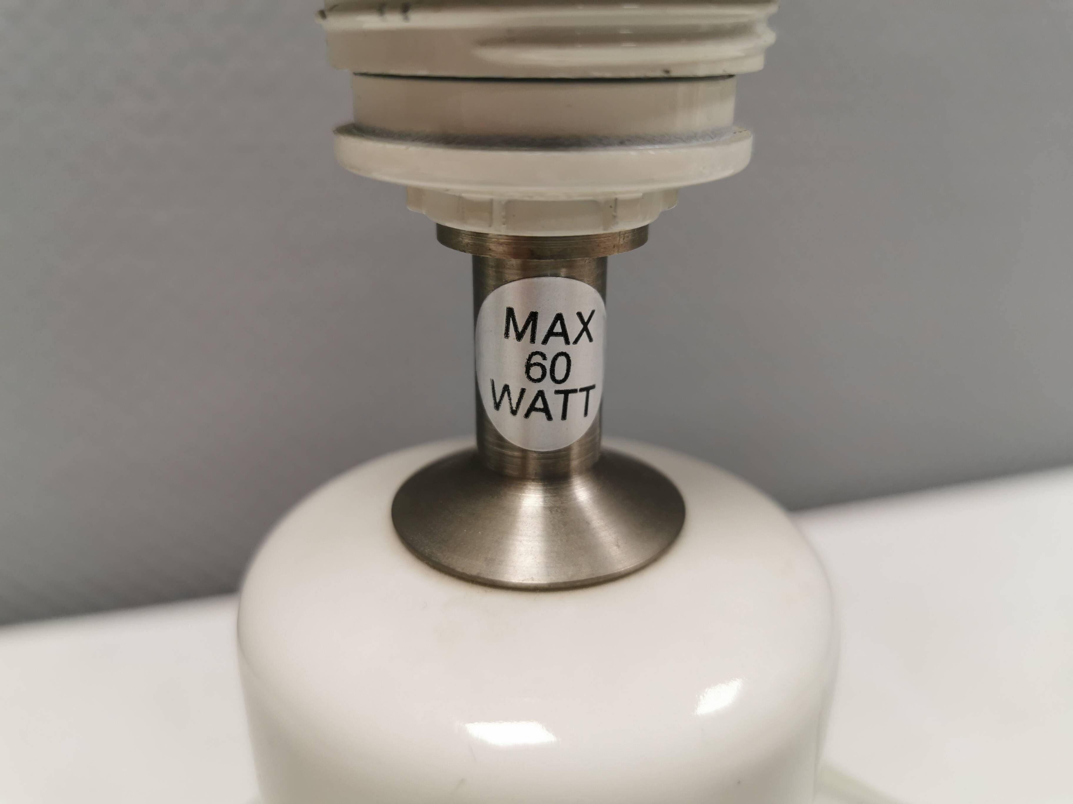 Royal Copenhagen Avena porcelain table lamp no. 22792, designed by Ivan Weiss (IW)