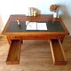 Grand bureau bois & cuir