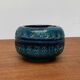 Vintage Italian Ashtray Rimini Blue in Ceramic by Aldo Londi for Bitossi