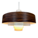 Vintage pendant lamp – metal and opaline