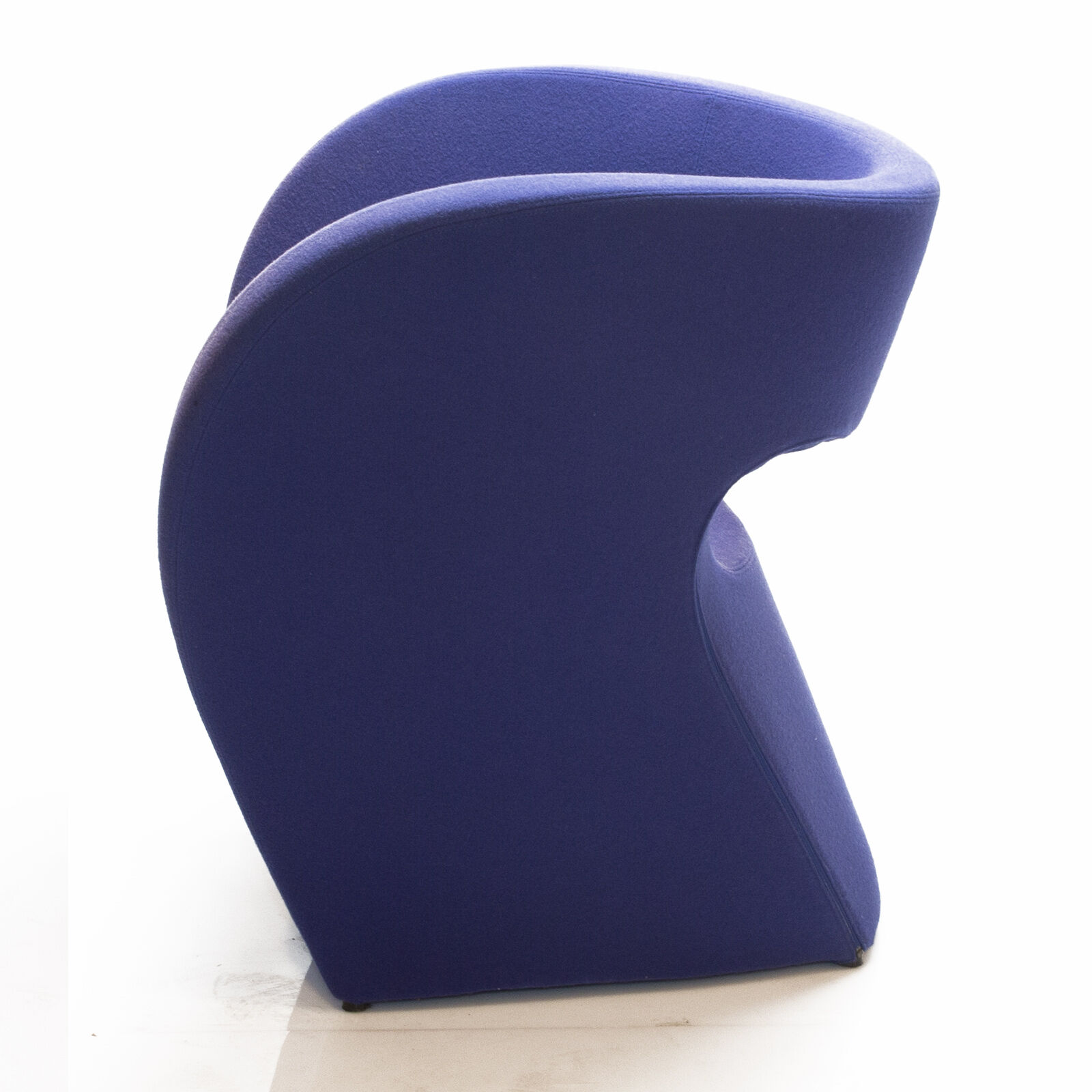 Blue Little Albert lounge chair by Ron Arad for Moroso
