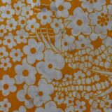 Set of two seventies Descamps Tergal bolster cases