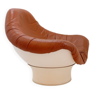 "Rodica" fauteuil lounge par Mario Brunu pour Comfort Italie, 1968