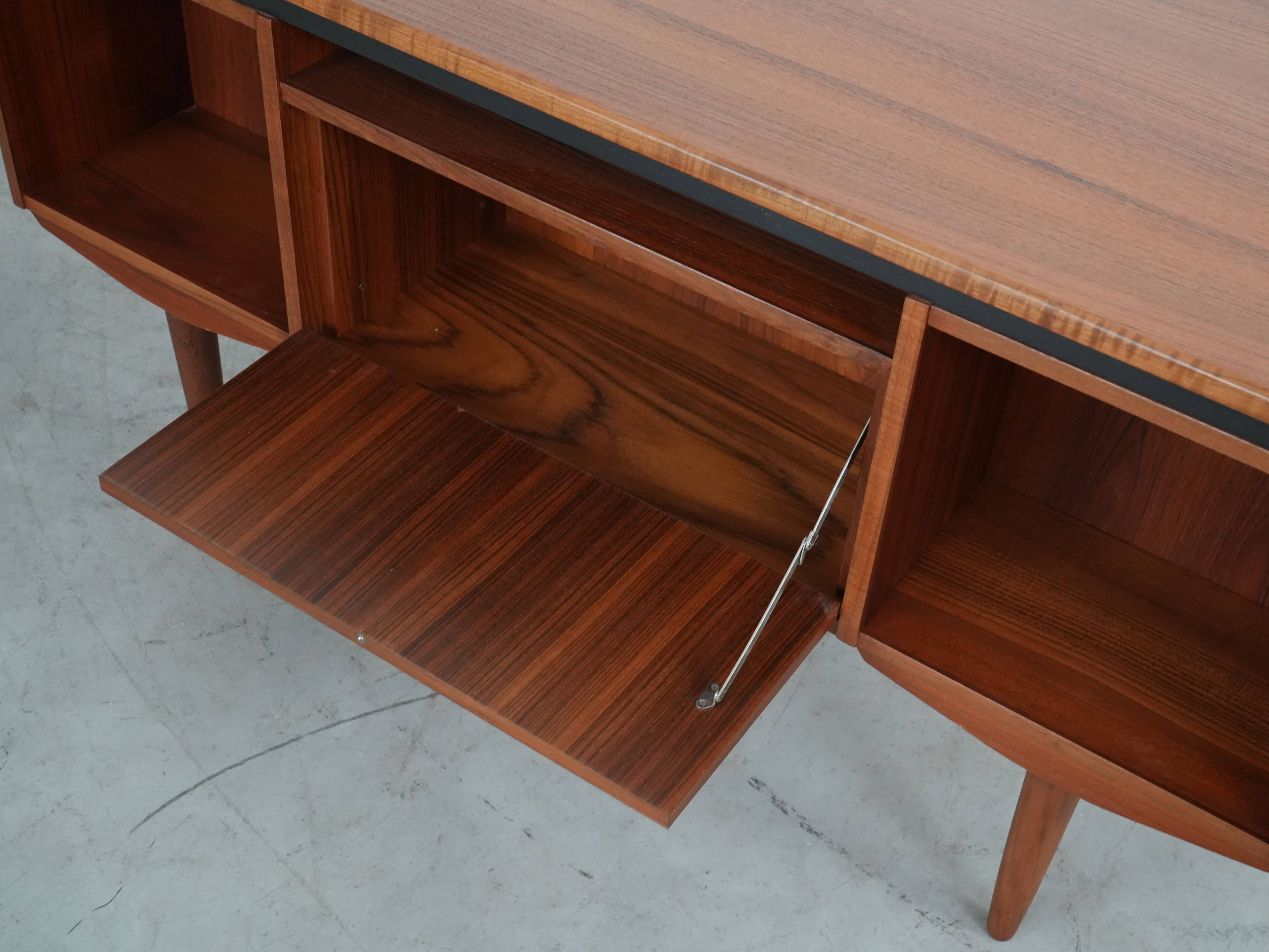 Teak desk, Danish design, 1960s, designer: J. Svenstrup