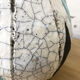 Artisan cracked earth vase
