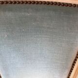 Suite of 4 velvet chairs