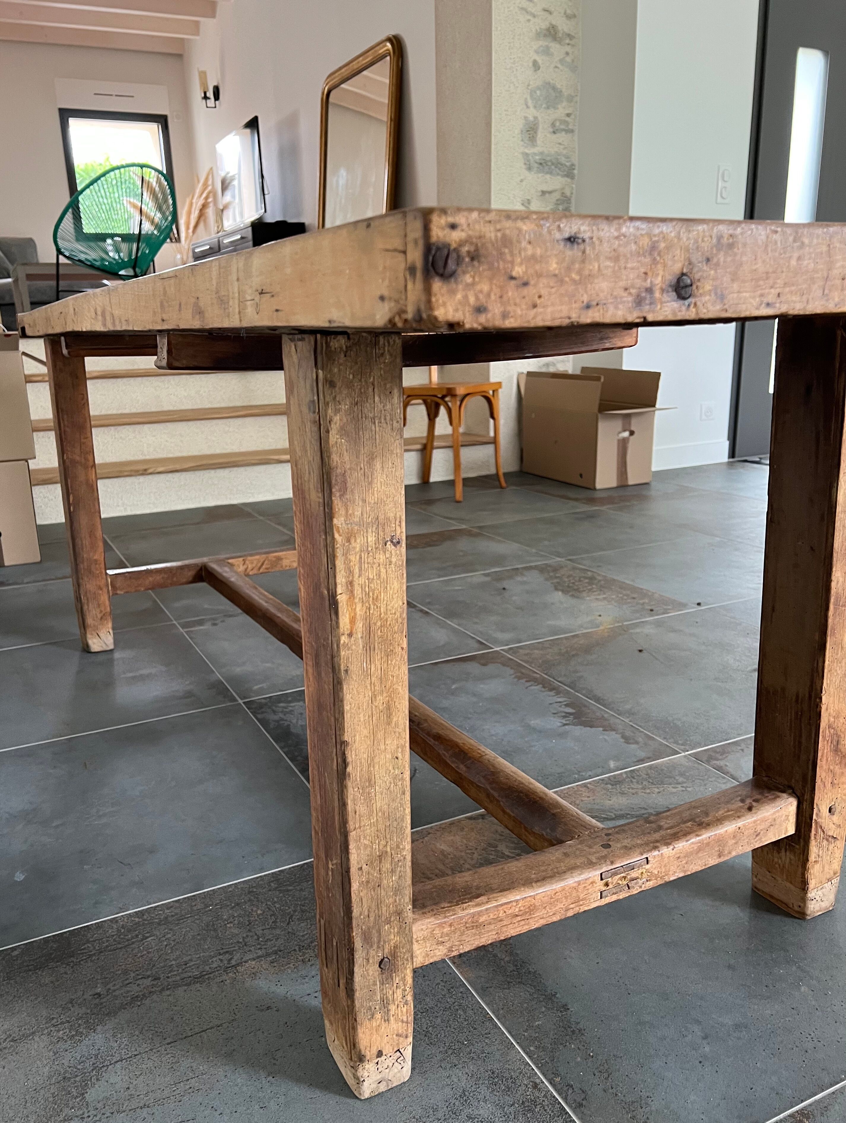 Vintage farm table