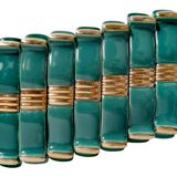 6 art deco knife holders from the 30s