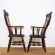 Chaises de ferme victoriennes, royaume-uni, set de 4