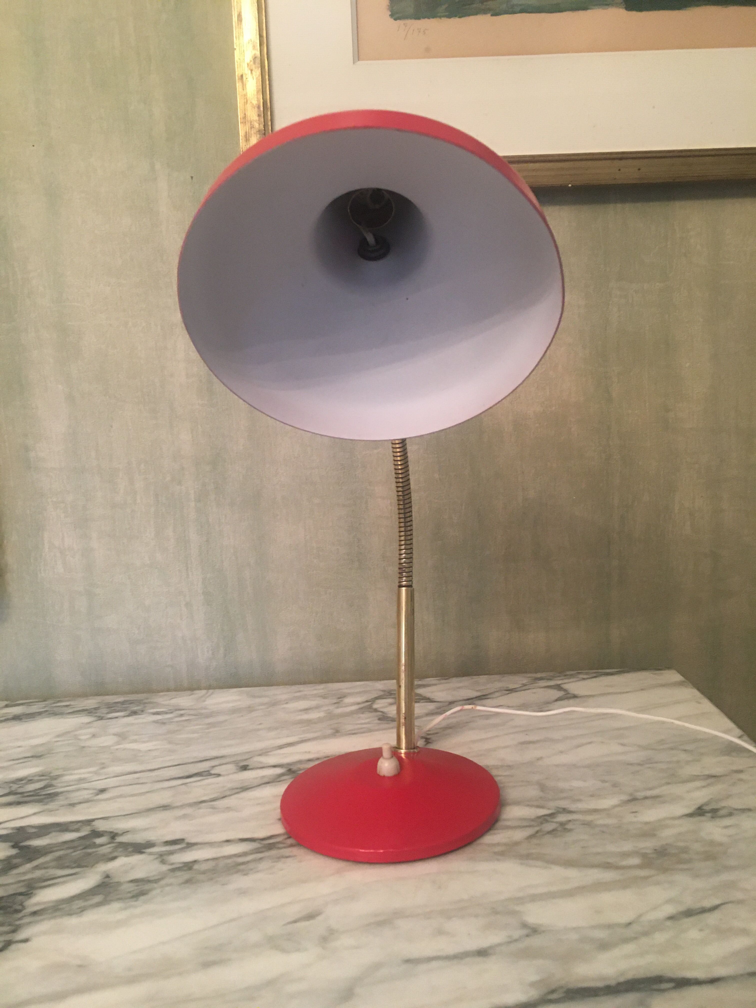 Annee 70 desk lamp
