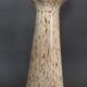 Speckled ceramic soliflore vase, 20th century ceramic.
