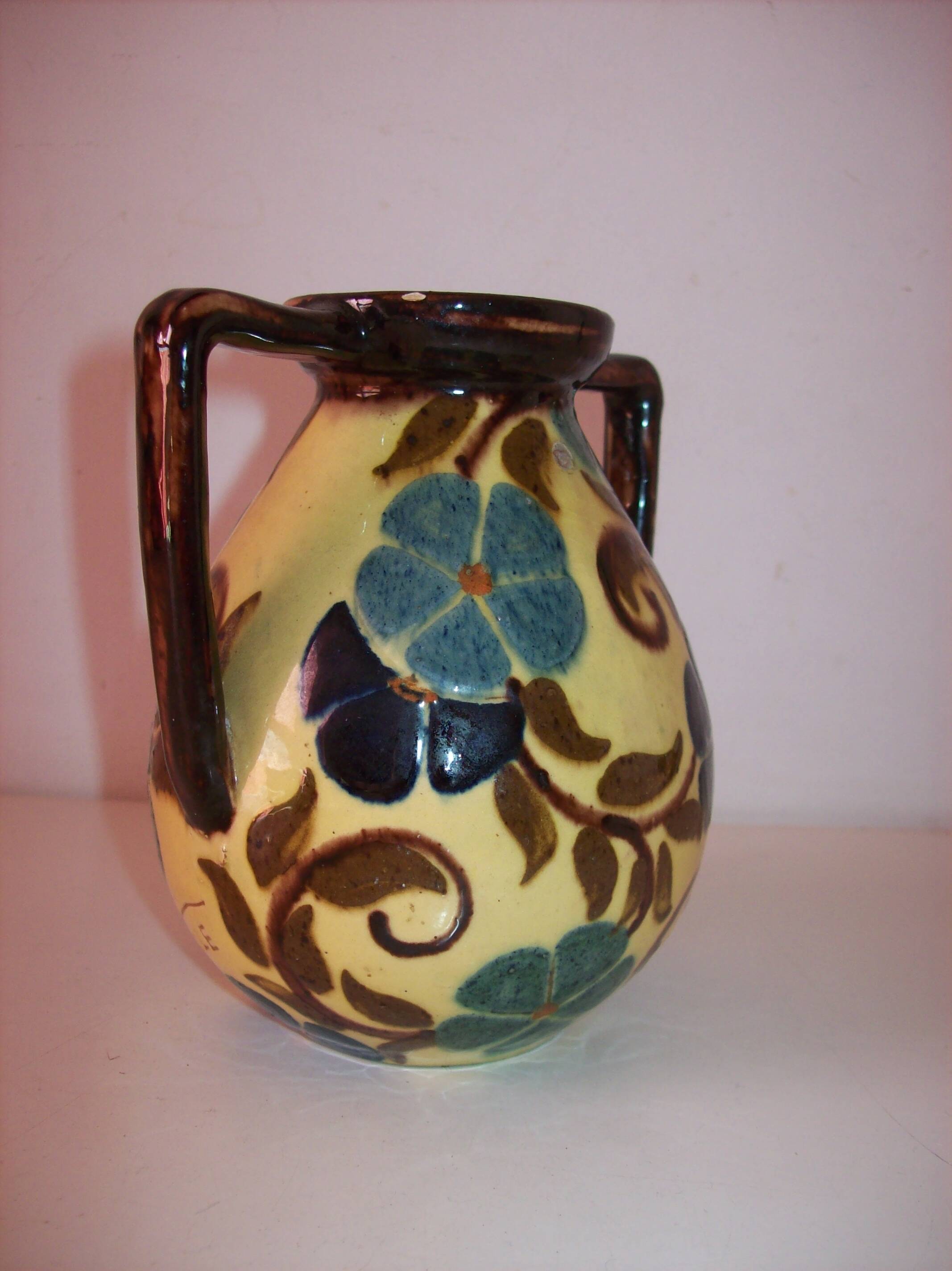 Vase Art Déco signé René Nicole