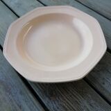 Powder pink octagonal dish